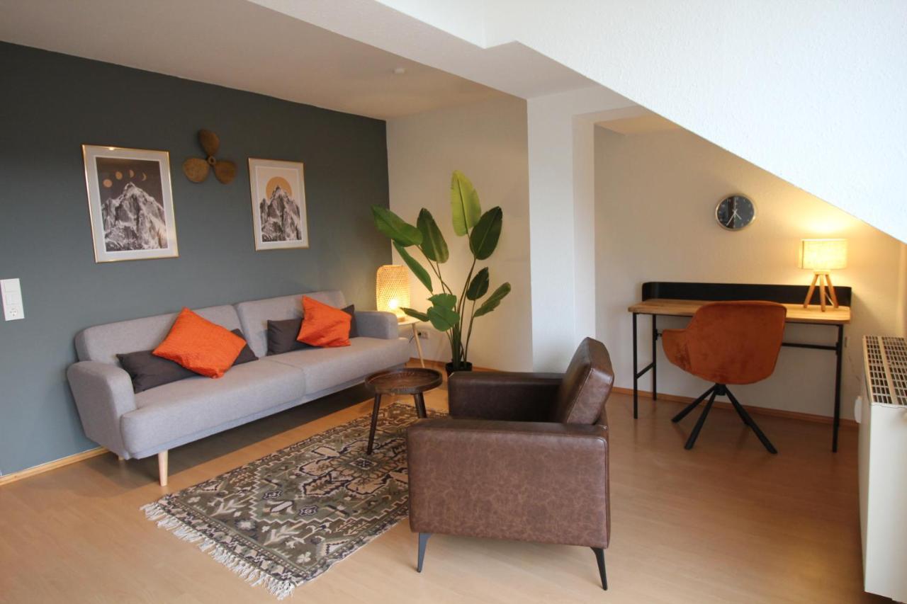 Stylische Ferienwohnung Mit Ausblick Haslach Luaran gambar
