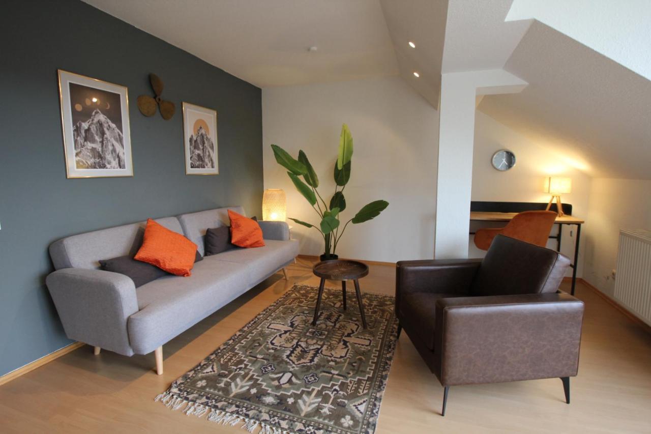Stylische Ferienwohnung Mit Ausblick Haslach Luaran gambar